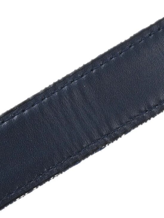 Christian Dior Trotter Belt Navy #85 main image 5